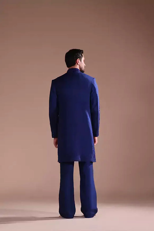 A’hmer – Blue Sherwani