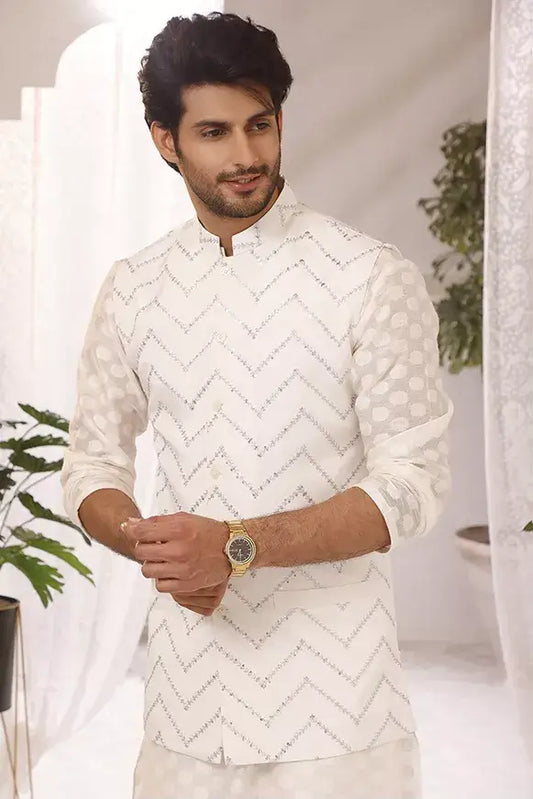 Afshin - White Waistcoat