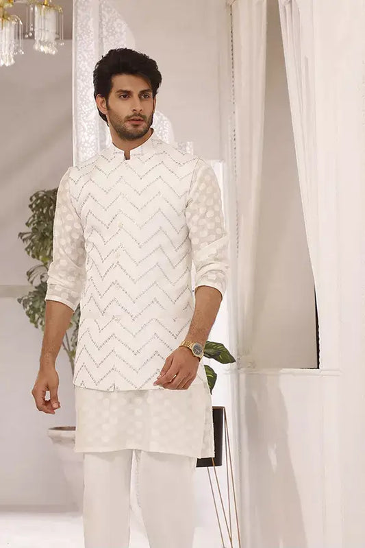 Afshin - White Waistcoat